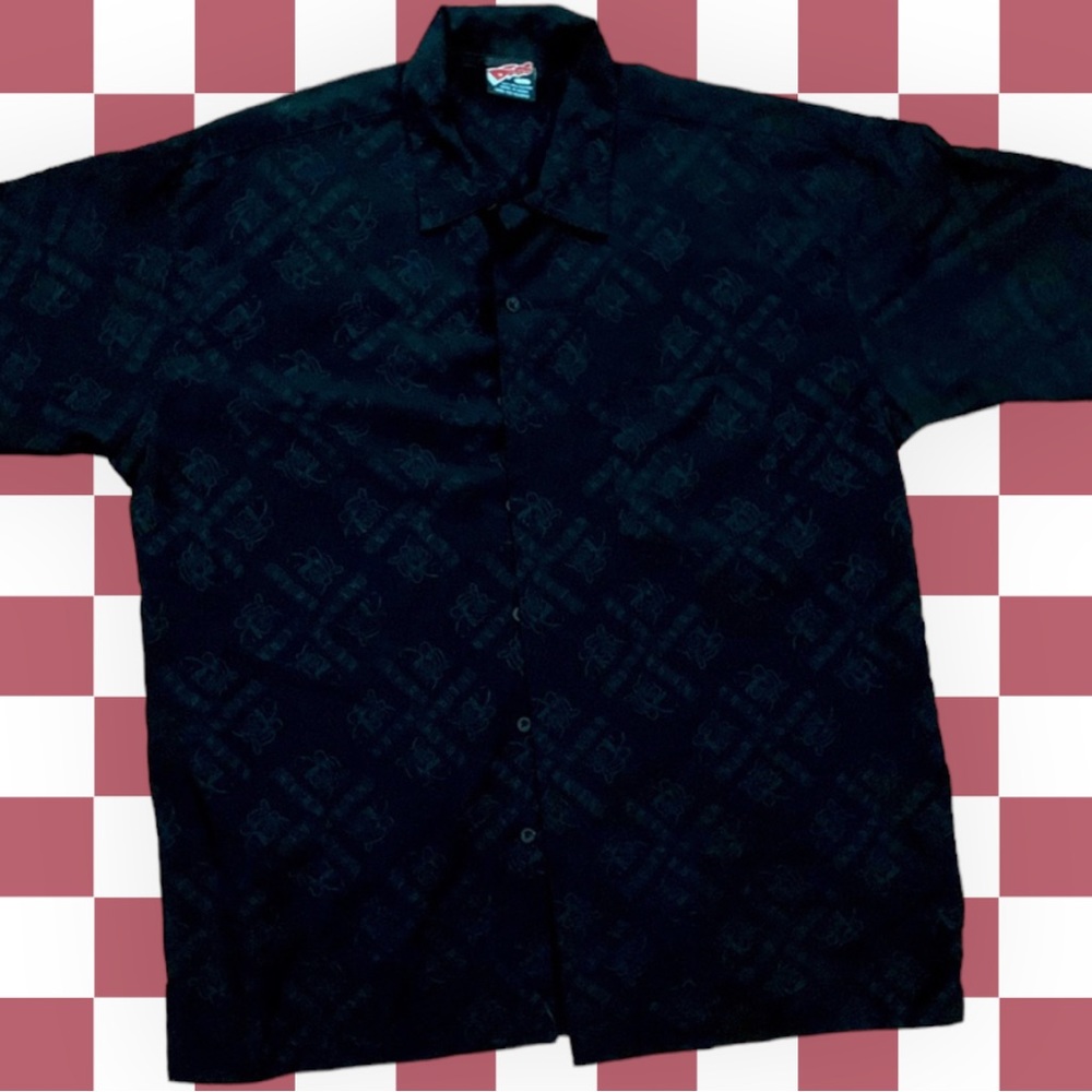 Y2K Diss Phat Papa Button Up L